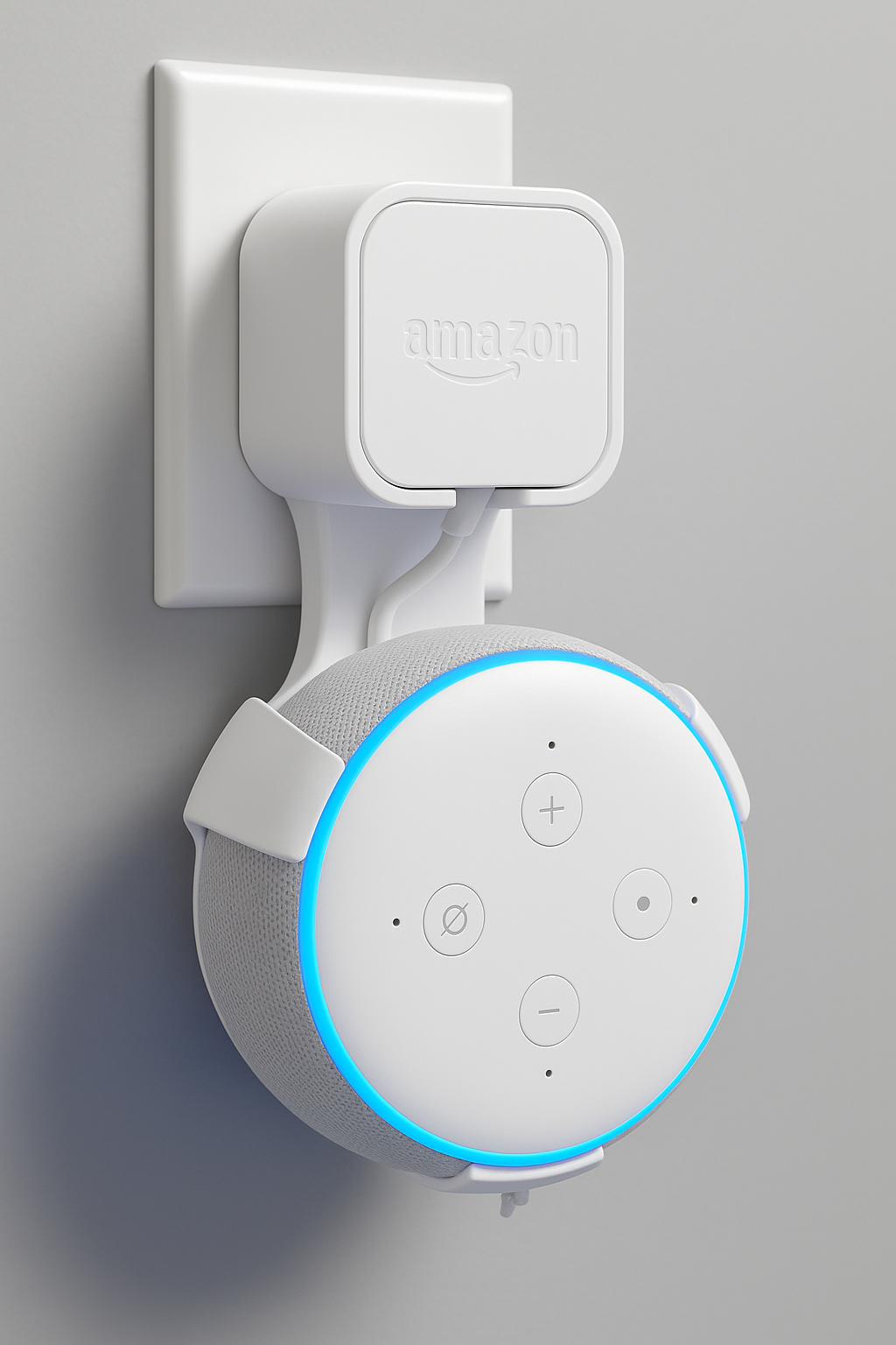 Echo Dot Mount Cable Management